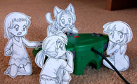 Post image for 30+ Cute and Clever Anime Paper Child Art