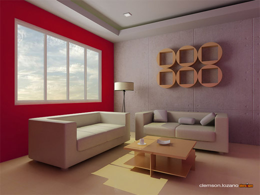 3DMax Interior Design Render