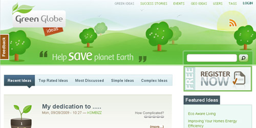 Nature Web Design