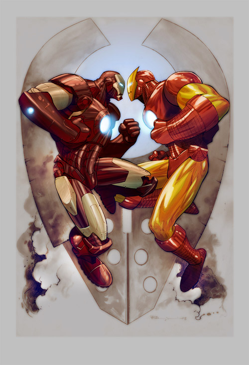 twin iron man