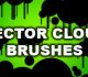 Free Photoshop Brush No.04: Vector Clouds Brushes