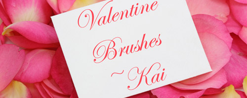 free valentine brushes