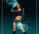 How to Create A Glowing Neon Girl in Photoshop