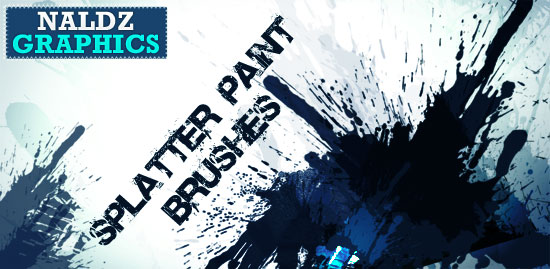 free splatter brushes photoshop