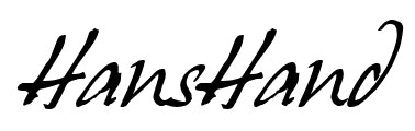 cursive hand drawn font