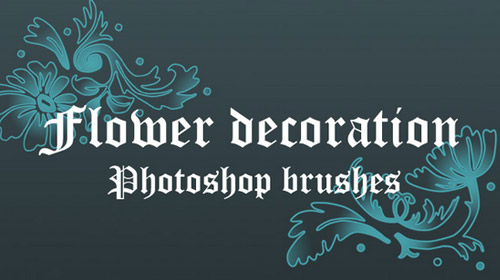 flower decoration brushes