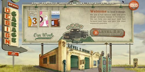 Vintage Web Design