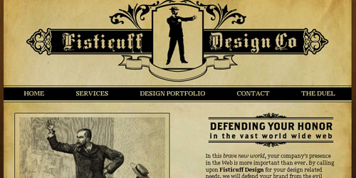 Vintage Web Design