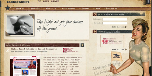 Vintage Web Design