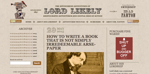 lord likely vintage website