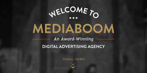 mediaboom vintage web design