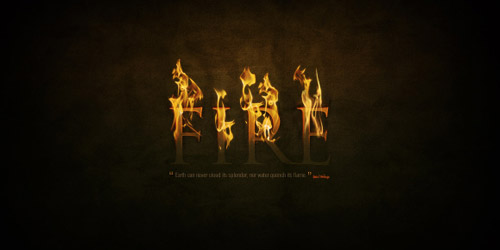 Ultimate Collection of Fire Effect Tutorials, Brushes and Textures ...