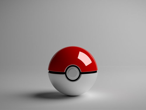 pokeball 3D wallpaper