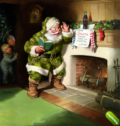 Unique Santa Artworks