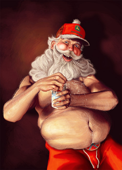 Unique Santa Artworks