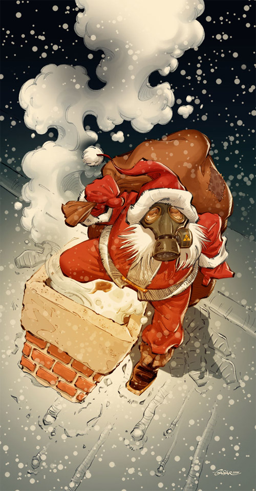 Unique Santa Artworks