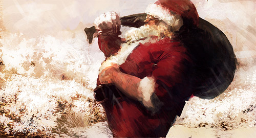 Unique Santa Artworks