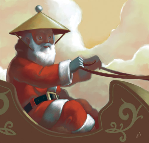 Unique Santa Artworks