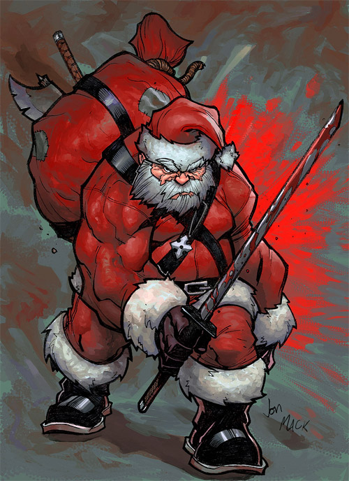 Unique Santa Artworks