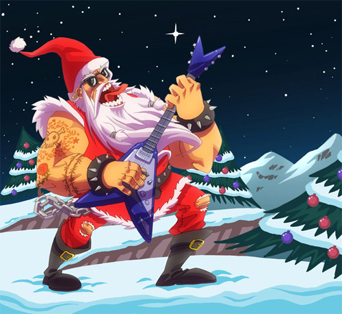 Unique Santa Artworks