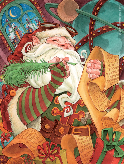 Unique Santa Artworks