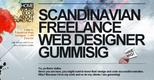 Typography Web  Design