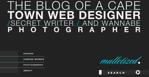 Typography Web  Design