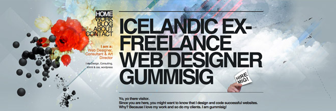 40+ Examples of Typography Inspired in Web Design