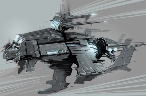 battle ship concept