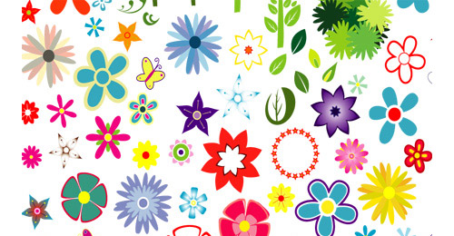 Flowers Vector Set