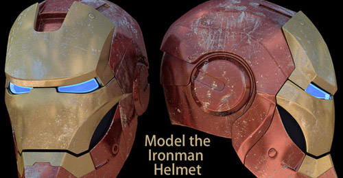 Ironman Helmet 3d Max