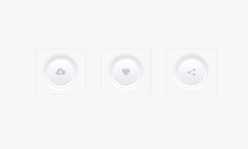 light buttons psd freebie