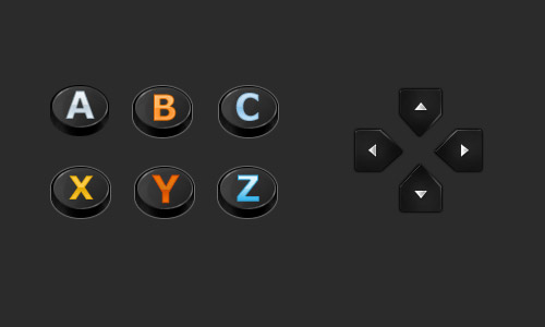 controller buttons psd free