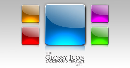 gloss button template