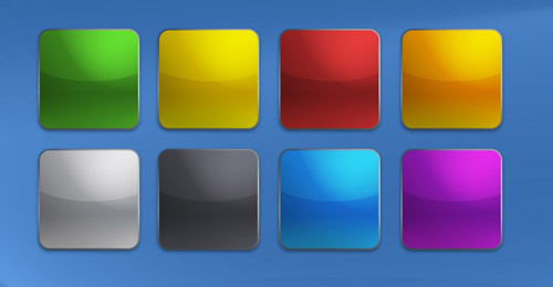 apple buttons psd