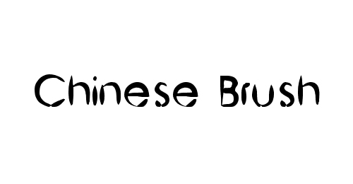 chinese brush