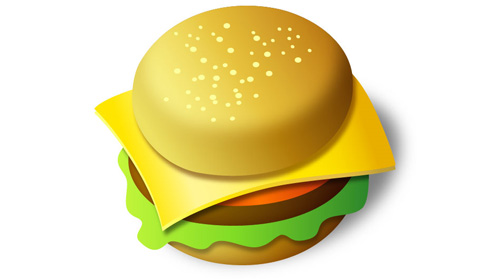 tasty burger icon