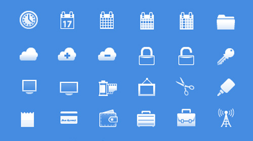 Simplicity Vector Icon Set