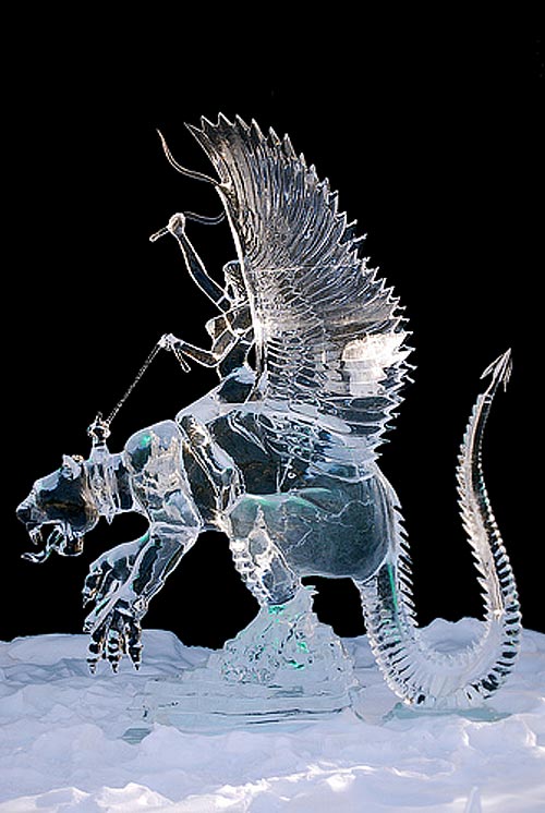 ride ice sculpture