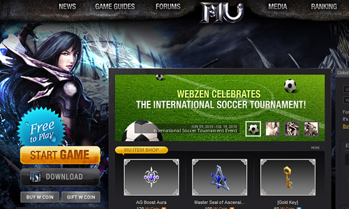 Muonline Game Website