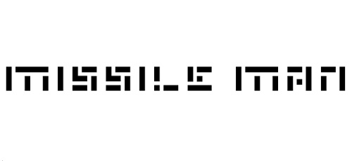 missile pixel font