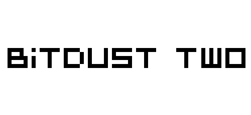 bit dust pixel font
