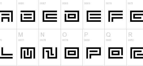 tube pixel font