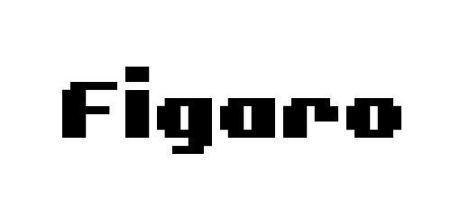 Figaro pixel font