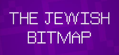 free commercial jewish bitmap font