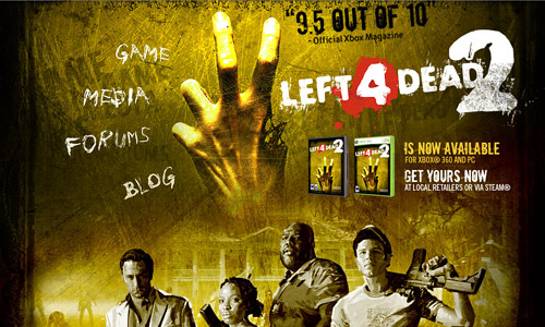 Left 4 Dead Game Website