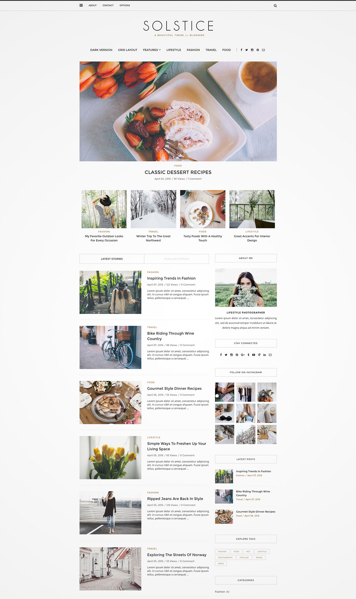 premium magazine theme