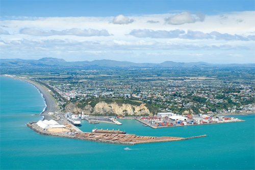 port aerial photography