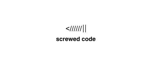 screwed code