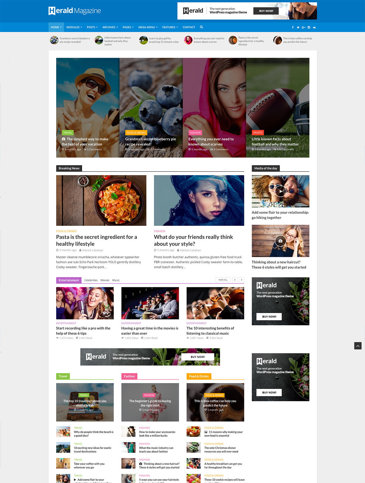 magazine professional wordpress